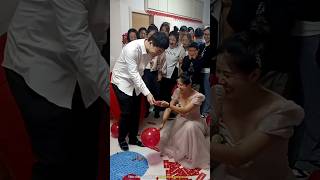 Unique wedding ritual in China part 5 [upl. by Annazor]