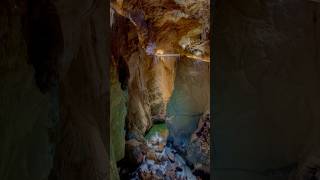 In the underground canyon beneath the entire village  Škocjan Caves travel cave underground [upl. by Thilde988]