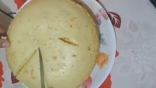 Spongy Cake Recipe Without Over fluffy Cake [upl. by Atinek964]