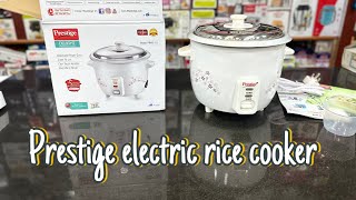 Prestige electric prwo 10 rice cooker  prestige electric cooker [upl. by Crocker305]