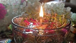 Easy water candle making ideas Diwali decoration How to make easy water candle Artcraft [upl. by Atsirc]