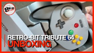 RetroBit Tribute 64 Wireless Controller for Nintendo 64  Amazon UK Unboxing [upl. by Htilil]