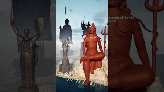 Tallest Statues in the World 3D Size Comparison [upl. by Dasi939]