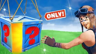 The Supply Drop loot ONLY challenge in Fortnite chapter 5 season 2 [upl. by Naamann]