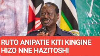 RAILARUTORUTO ANIPATIE TENA NAFASI INGINE YA WATU WANGU WA ODM [upl. by Tades]