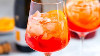 Perfect Aperol Spritz Cocktail Recipe [upl. by Nahtal]