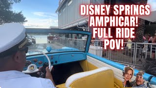 Amphicar Ride at Disney Springs [upl. by Ttesil138]