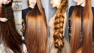 RealLife Rapunzel Revealed Her Secret To Grow Extremely Long Hair Stop Hair Fall amp Hair Loss [upl. by Berlinda]