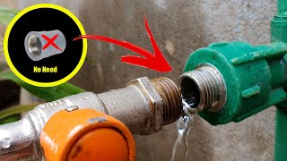 The Plumber near me have proven this tip the simplest way to connect metal water lock to prc pipe [upl. by Nyvek904]