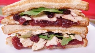 Chicken SandwichHow toTastes like Leftover Turkey Dinner Diane KometaDishin With Di Recipe 34 [upl. by Hedve]