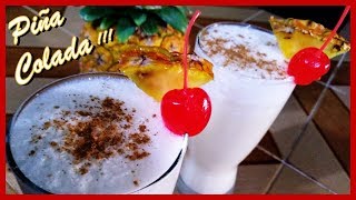 🍍SABROSAS PIÑAS COLADAS🍹 🍍  RECETA PIÑAS COLADAS [upl. by Attennaej241]