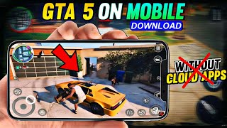 how to play gta 5 in mobile 🤯 gta 5 mobile download  how to download gta v in mobile [upl. by Akoyin]