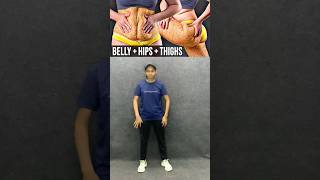 Thighs belly fat workout fatlosejourney motivation fitness sports fitnessmotivation fatlos [upl. by Eserahs893]