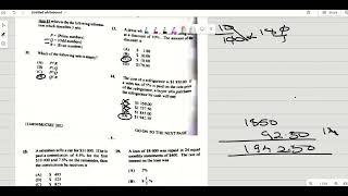 CSEC Mathematics PAPER 1 May June 2022 solutions [upl. by Nnyloj787]