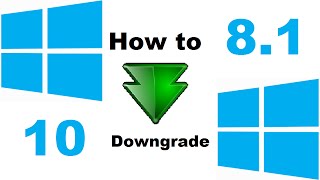 How to Downgrade Windows 10 to Windows 81 on ACTUAL Hardware [upl. by Enitsyrhc921]