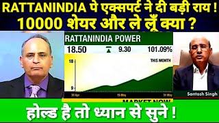 RATTANINDIA POWER SHARE LATEST NEWS TODAY RTN POWER SHARE TARGET S B STOCK NEWS [upl. by Konstantin]