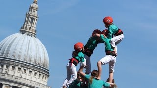 Castellers 🎺🏰🎆  Beginner Spanish  Spanish Festivals 5 [upl. by Epolulot]