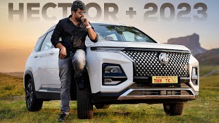 MG Hector Plus 2023 First Drive impressions ll in Telugu ll [upl. by Favianus]