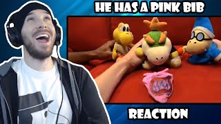 SML Movie Bowser Juniors Pink Bib Reaction Charmx reupload [upl. by Aivek]