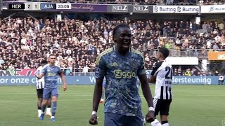 Bertrand Traore Goal Heracles vs Ajax 22 All Goals and Extended Highlights [upl. by Laekcim556]