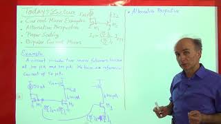 Razavi Electronics2 Lec6 Current Mirror Examples Proper Scaling Bipolar Current Mirrors [upl. by Terra]