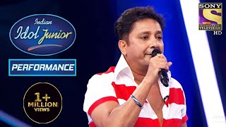 Sukhwinder Singh Performs On His Famous Song Chaiyya Chaiyya  Indian Idol Junior 2 [upl. by Othe419]