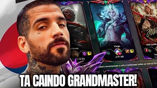 BRTT TA CAINDO CONTRA GRANDMASTER NA COREIA  BOOTCAMP DO BRTT NA KR [upl. by Yelrebma]