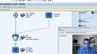 SAP Workflow with Web Dynpro ABAP SAP Tutorial Part 11 [upl. by Narod]