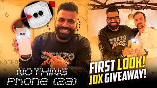 Nothing Phone 2a Exclusive First Look  10x Giveaway🔥🔥🔥 [upl. by Ahso882]