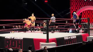 FULL MATCH  Dustin Rhodes amp Sammy Guevara vs Jimmy Diaz amp Matt Raven live  ROH Tapings 11072024 [upl. by Modesta545]