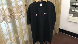 Supreme black T shirt Review from BOOTSFY [upl. by Slyke]