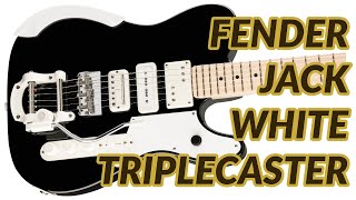 FSR Guitar Show Ep 82 Fender Jack White Triplecaster [upl. by Kcinom4]