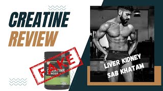 Creatine Lene Se liver Damage 😨  Reality Of Creatine creatine gnc [upl. by Adis]