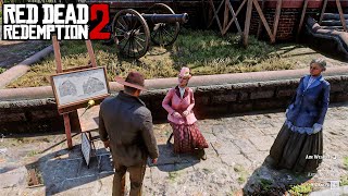 Low honor players as me always like doing this to this NPC  RDR2 [upl. by Eeram422]