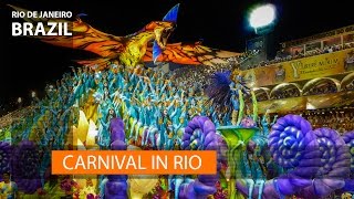 Brazil Carnival The Rio de Janeiro parade in 1 minute [upl. by Negam570]