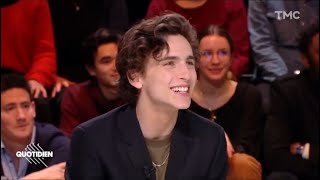 timothée chalamet pronouncing his name for almost 2 minutes [upl. by Lytton]