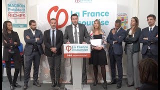 Conférence de presse des avocats de la France insoumise [upl. by Legir]