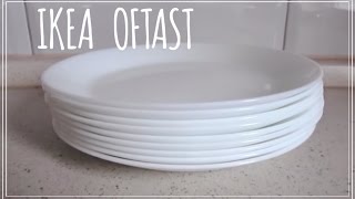 ИКЕА ОФТАСТ  IKEA OFTAST  тарелки выпуск 9 [upl. by Eidnam846]