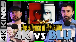 THE SILENCE OF THE LAMBS 4K vs BLURAY  4K Kings Compare CRITERION VS KINO LORBER 4K [upl. by Ramaj]