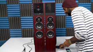 TM80 Demo Home Theater System USBSD Bluetooth [upl. by Keavy]