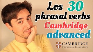 PHRASAL VERBS advanced C1 CAE  Cambridge [upl. by Howlyn]