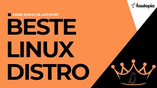 BESTE LINUX DISTRO  gibt es sie [upl. by Anawit115]