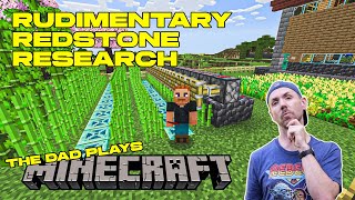 Discovering Redstone Dad plays Minecraft for the First Time part 26 [upl. by Acsirp]