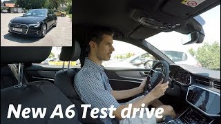 Audi A6 test drive  better than BMW 5 or Mercedes E class [upl. by Sirref262]