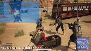 Intel Core i5 5300U \ HD Graphics 5500 \ PlayerUnknowns Battlegrounds \ 720p 80  70 resscale [upl. by Eidoow]