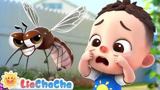 Oh The Mosquito Bit Me  Itchy Itchy Song  LiaChaCha Nursery Rhymes amp Kids Songs [upl. by Auhsuoj]