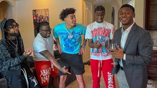 ACTING BOUJEE AROUND THE HOUSE TO GET THE GANGS REACTION 😂 PT2 [upl. by Asserrac]