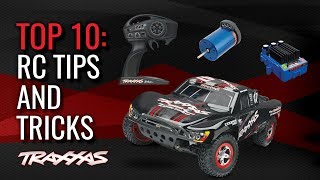 Top 10 RC Tips and Tricks  Traxxas Support [upl. by Ariela519]