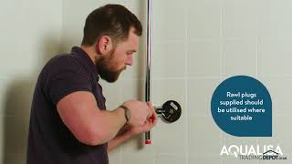 How To Install An Aqualisa Q Exposed Shower System [upl. by Aristotle605]