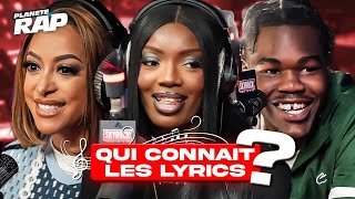 QUI CONNAIT LES LYRICS  avec Davinhor Genezio Kim amp Jey Brownie PlanèteRap [upl. by Aelrac188]